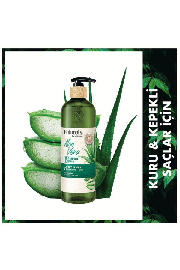 شامپو اورجینال برند Naturals by watsons مدل Aloe Vera 490 ml کد 341238391