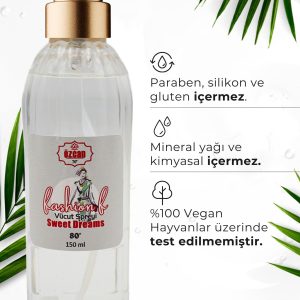 اسپری بدن اورجینال برند Ozcan kolonya kozmetik مدل Sweet Dreams Hair-body Mist 150ml کد 210642666