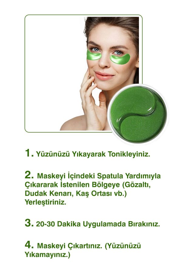 ماسک دور چشم اورجینال برند Beauty eyes مدل Hyaluronic Eye Mask کد 767149701 - Image 4