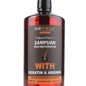 شامپو اورجینال برند Weprof مدل Keratin and Arginine Shampoo کد 39012284