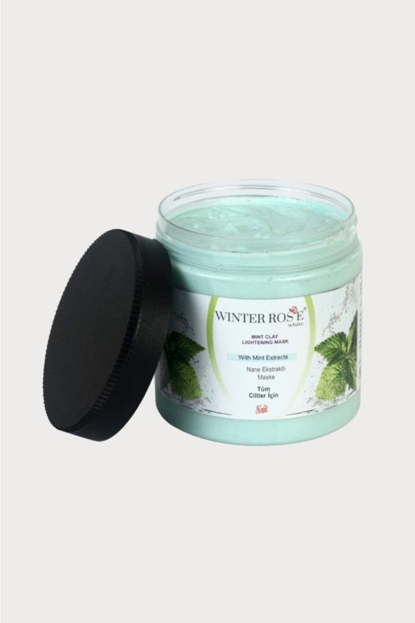 ماسک صورت اورجینال برند Winter rose مدل Mint Clay Lightening Mask کد 77715066