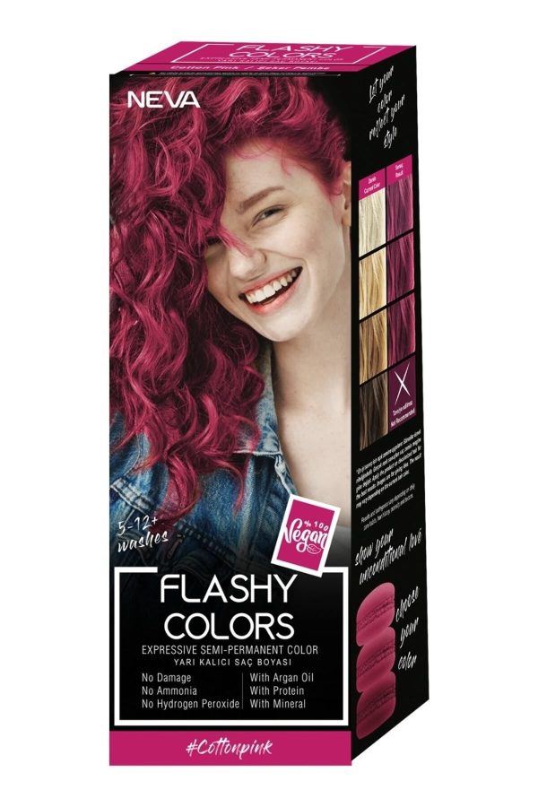 رنگ مو اورجینال برند Flashy colors کد 735546258