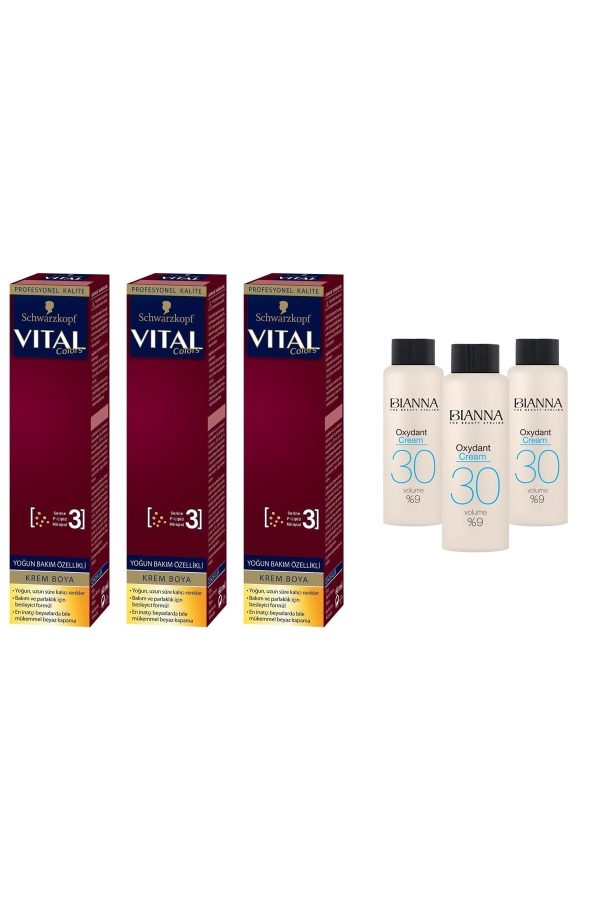 رنگ مو اورجینال برند Vital کد 309574557