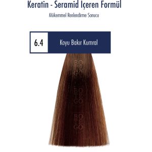 رنگ مو اورجینال برند Botegohair مدل Botego Milano Profesyonel Krem Boya کد 672591991