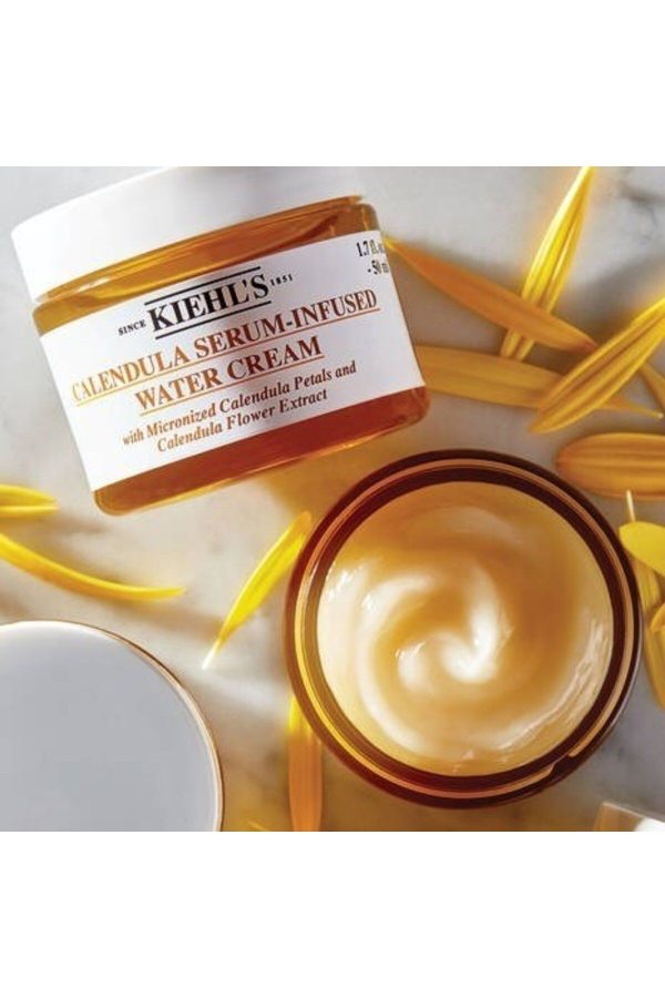 کرم صورت اورجینال برند Kiehl s مدل Calendula Serum-Infused Water Cream 50ml کد 832892197 - Image 3