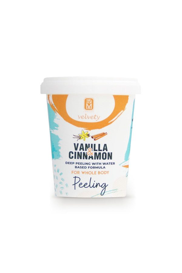 کرم بدن اورجینال برند Idm velvety مدل Velvety Vanilla Body Peeling کد 95002778