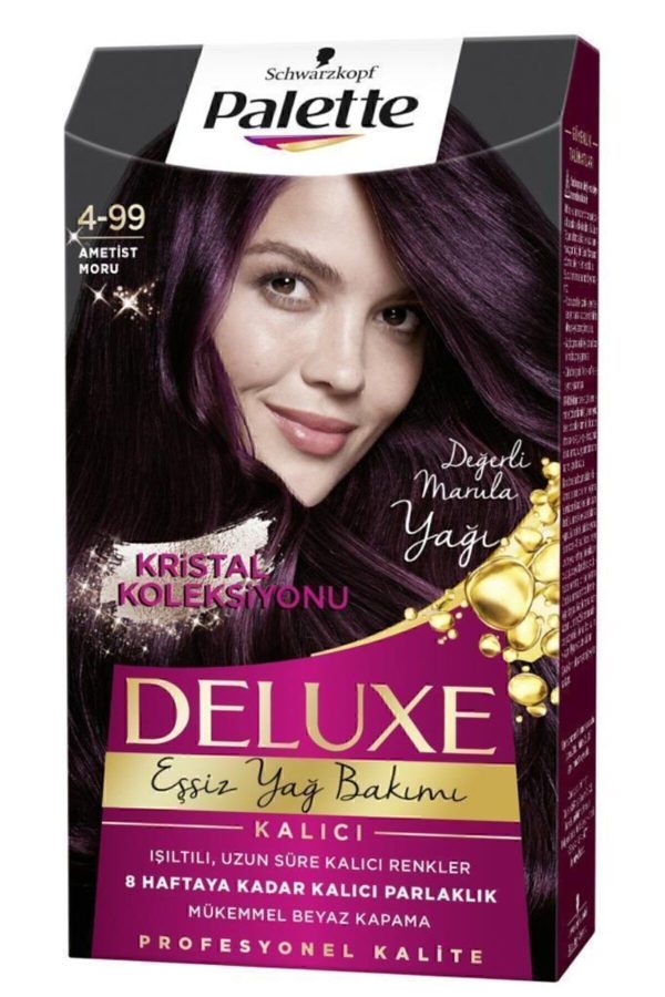 رنگ مو اورجینال برند Palette مدل Palette Deluxe 4-99 کد 4405484 - Image 3