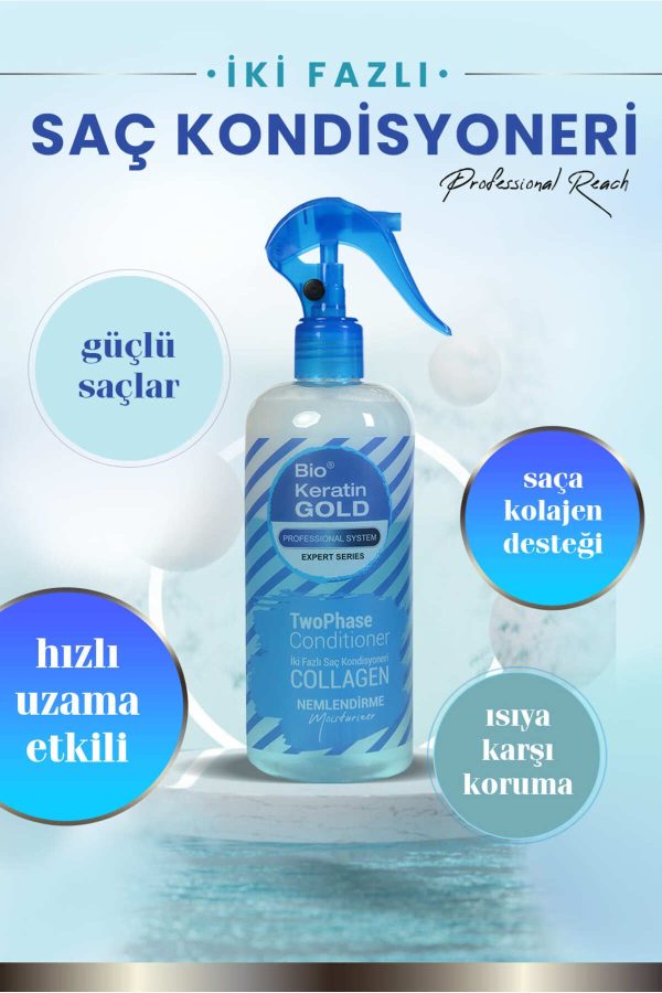 اسپری مو اورجینال برند Bio keratin gold کد 713003976 - Image 2