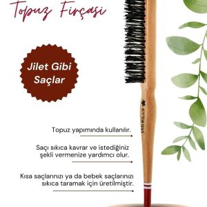 برس و شانه مو اورجینال برند Elsa مدل 031T 2X Topuz Fırçası کد 744807802