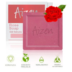 صابون جامد اورجینال برند Aizen مدل Rose Soap 150g کد 816742801