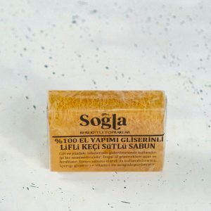 صابون جامد اورجینال برند Sogla zeytincilik مدل Goat Milk Soap with Loofah کد 760513079