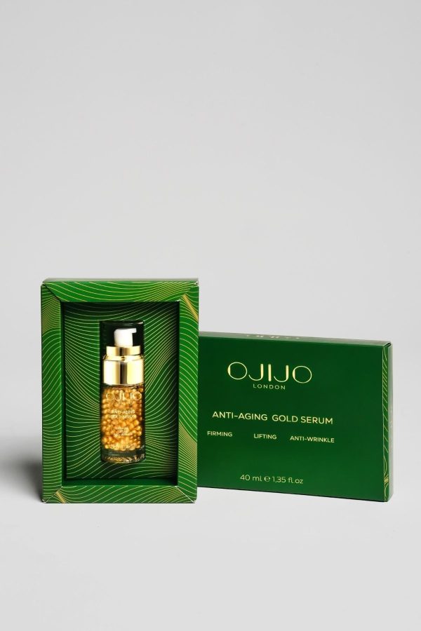 سرم پوست اورجینال برند Ojijo london مدل Antiaging Gold Serum 40 ml کد 348722032 - Image 3