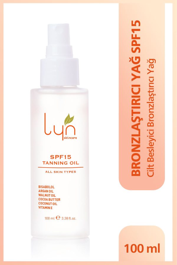 کرم برنز کننده اورجینال برند Lyn skincare مدل Bronzlaştırıcı Yağ Spf15 100ml کد 96855467