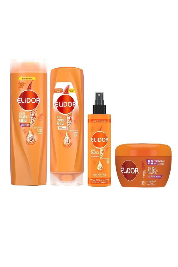 کرم مو اورجینال برند Elidor مدل Instant Repair Hair Care Set کد 803651003 - Image 2