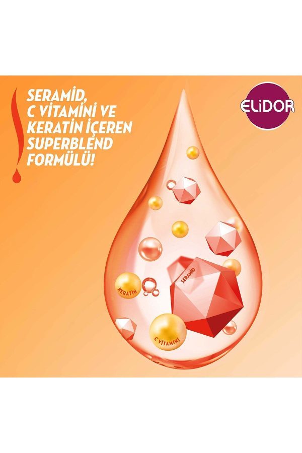 کرم مو اورجینال برند Elidor مدل Instant Repair Hair Care Set کد 803651003 - Image 4