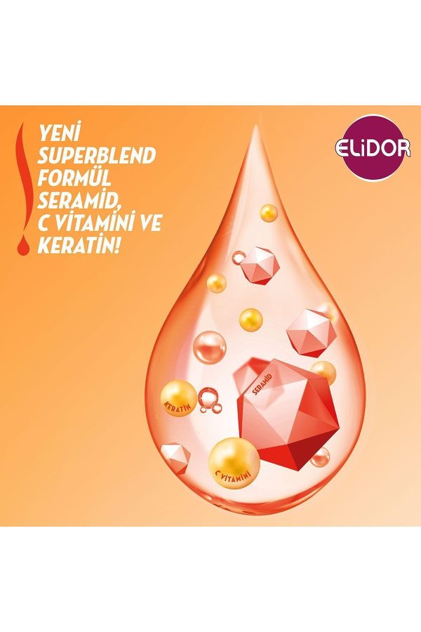 کرم مو اورجینال برند Elidor مدل Instant Repair Hair Care Set کد 803651003 - Image 6