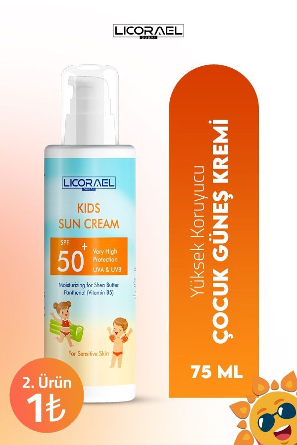 کرم ضد آفتاب کودک اورجینال برند Licorael dubai مدل Spf50+ 75ml کد 827146552