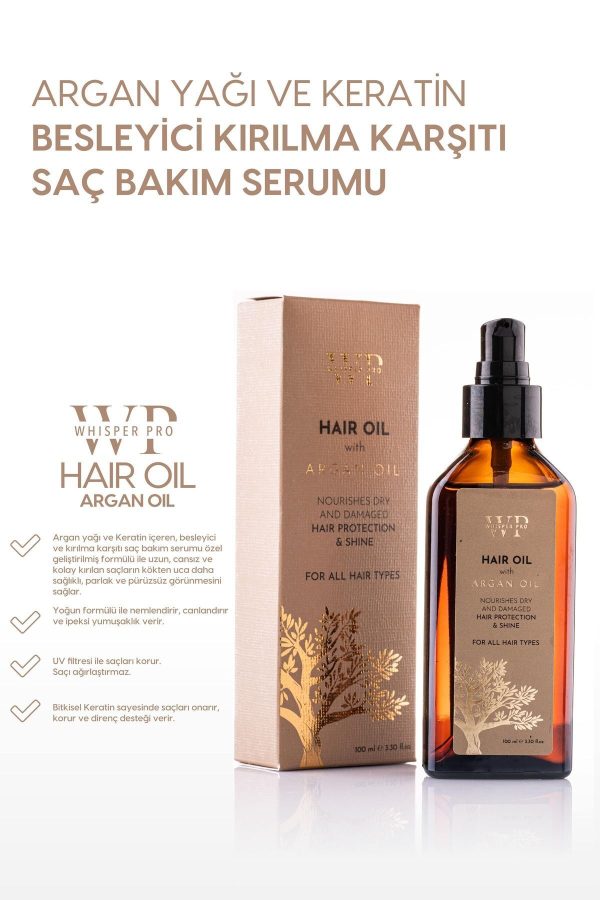 روغن و سرم مو اورجینال برند Whisperpro کد 356958224 - Image 2