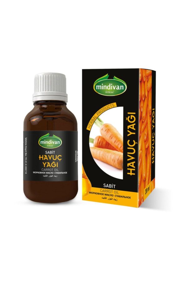 روغن مراقبت کننده اورجینال برند Mindivan مدل 20 cc carrot oil کد 33996777
