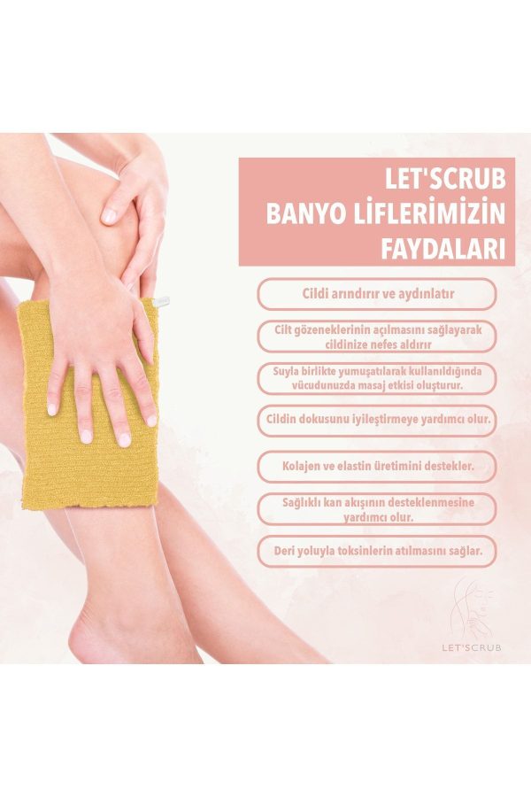 لیف و اسفنج حمام اورجینال برند Let scrub کد 366424339 - Image 8