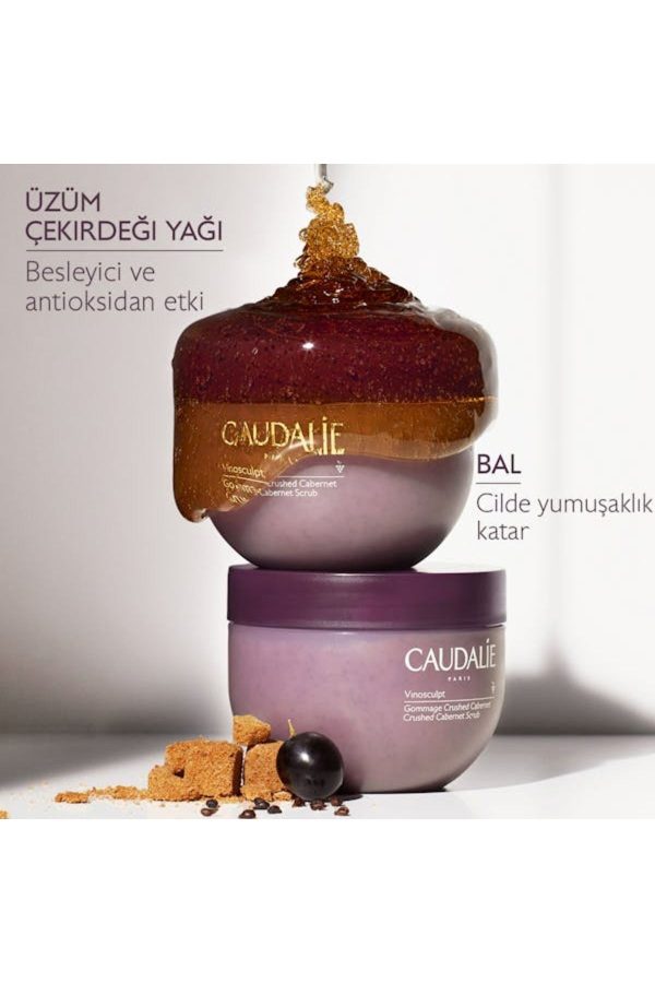 کرم بدن اورجینال برند Caudalie مدل Vinosculpt Vücut Peelingi 250 G کد 386380549 - Image 3