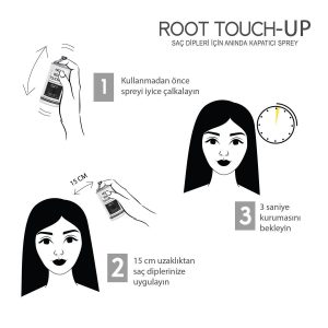 رنگ مو اورجینال برند Root touch up کد 806624885