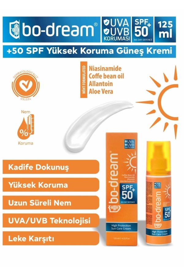 ضد آفتاب صورت اورجینال برند Bo dream مدل High Protection Sunscreen +50 SPF کد 819922173 - Image 5