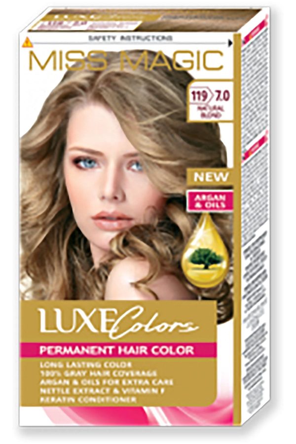 رنگ مو اورجینال برند Miss magic مدل 70 (119 Natural Blond) کد 297240141