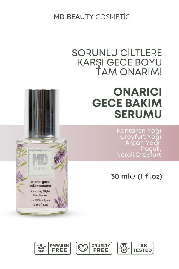 سرم پوست اورجینال برند Mdbeauty مدل Onarıcı Gece Bakım Serumu کد 833176647