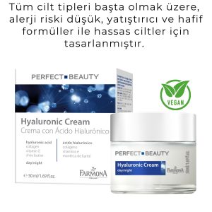 کرم صورت اورجینال برند Farmona مدل HYALURONIC KREM GECE/GÜNDÜZ کد 825826431