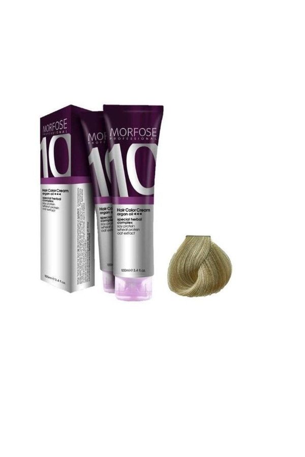 رنگ مو اورجینال برند Morfose مدل 100 Ml 10 Platin Sarı کد 43345336