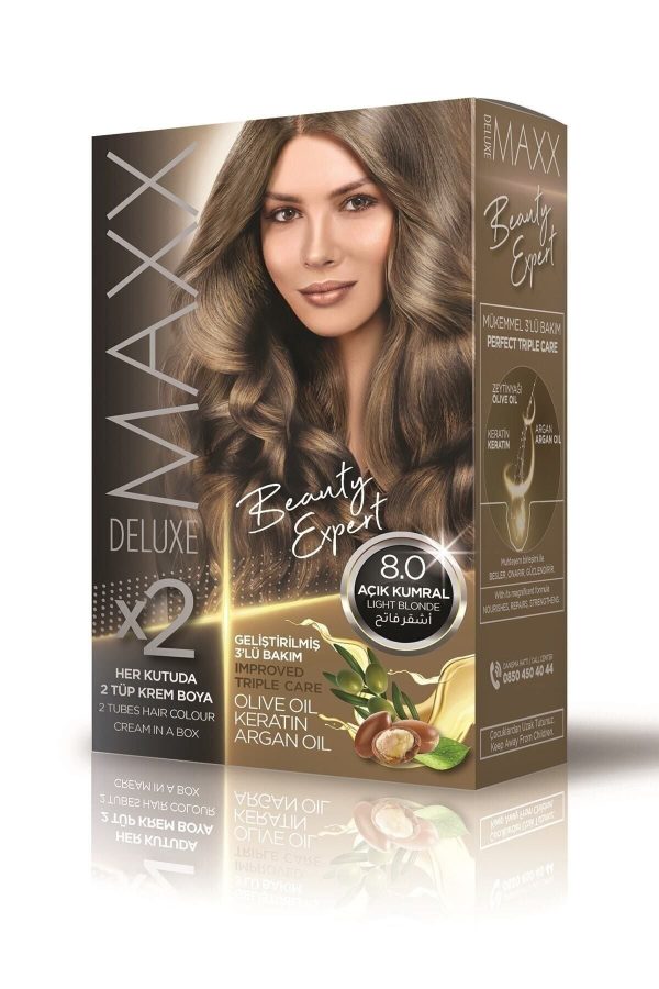 رنگ مو اورجینال برند Maxx deluxe مدل Beauty Expert 80 کد 39903583
