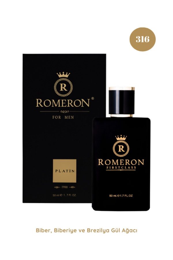 ادکلن اورجینال برند Romeron مدل ROMERON 316 Platin کد 763170569