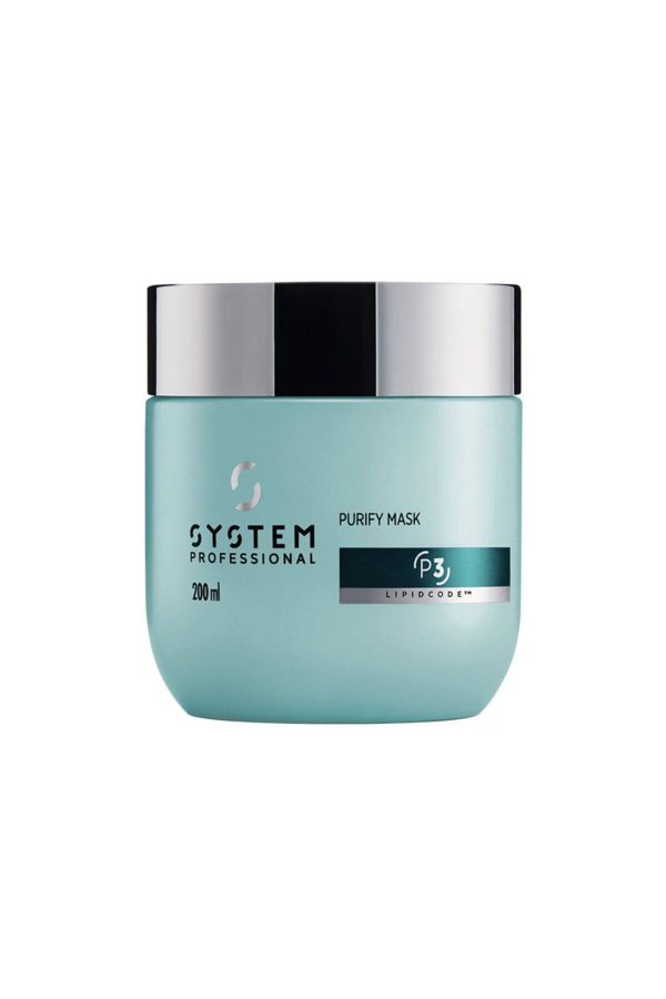 ماسک مو اورجینال برند System professional مدل Purify Kepek Önleyici Maske 200ml کد 769280259