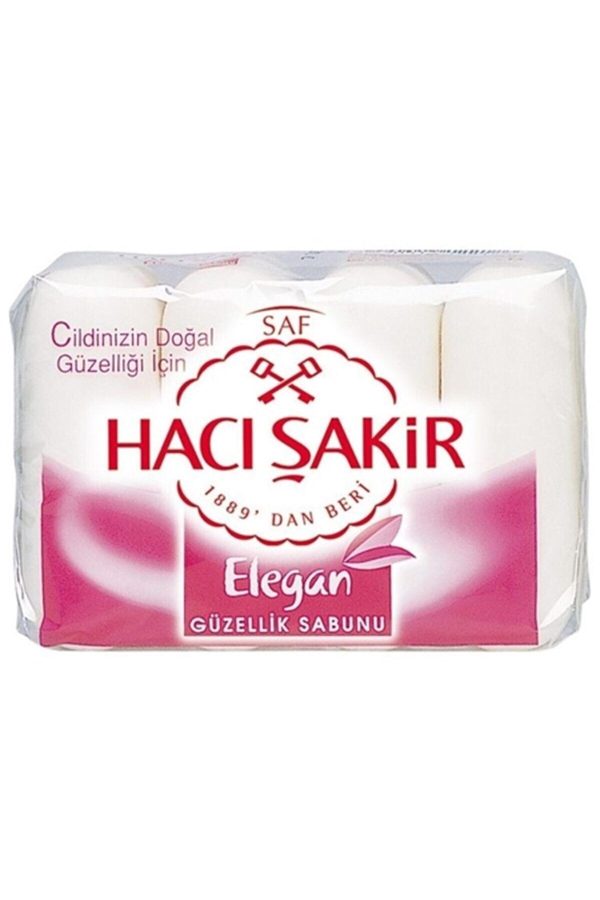 صابون جامد اورجینال برند Haci sakir مدل 4x70gr Elegan کد 132893387