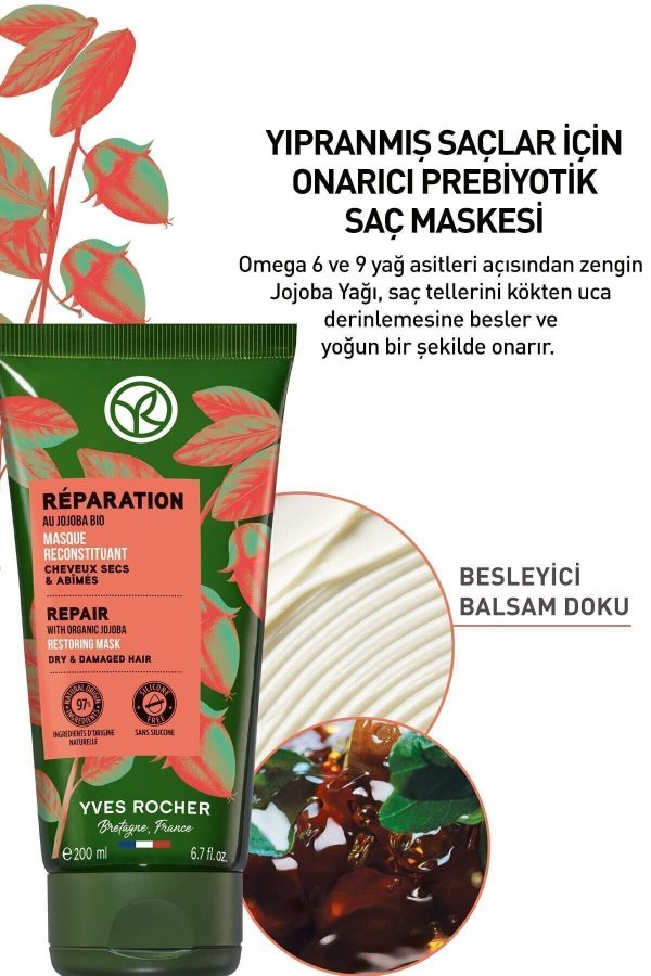 ماسک مو اورجینال برند Yves rocher کد 815671959 - Image 3