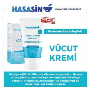کرم بدن اورجینال برند Hasasin ilac مدل Body cream 50 ml کد 86015668