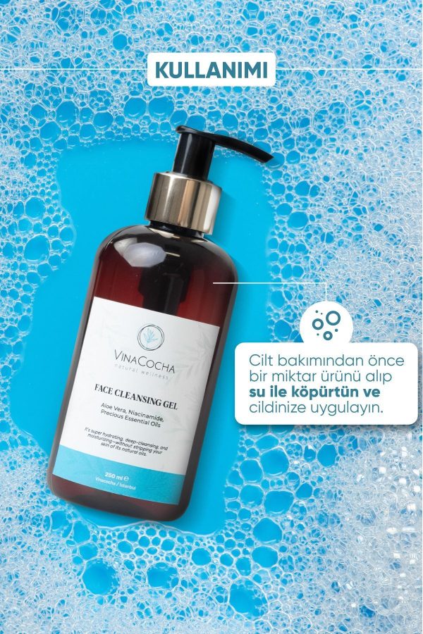 پاک کننده صورت اورجینال برند Vinacocha مدل Facial Cleansing Gel کد 741950462 - Image 8