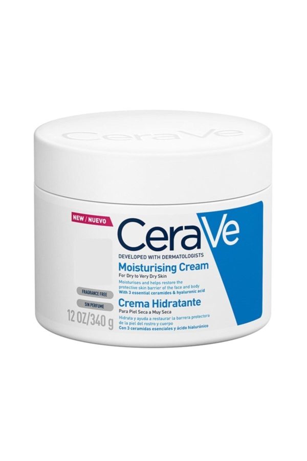 کرم صورت اورجینال برند Cerave مدل CeraVe Moisturizing Cream 340 Gr کد 240732273