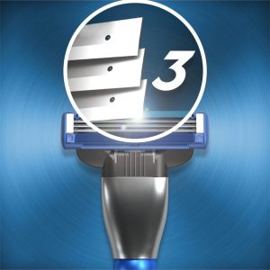 ژیلت و ریش تراش اورجینال برند Gillette مدل Mach3 Turbo 3D کد 46740769