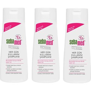 شامپو اورجینال برند Sebamed مدل Shampoo Daily Use 400ml*3 Pack کد 319880703