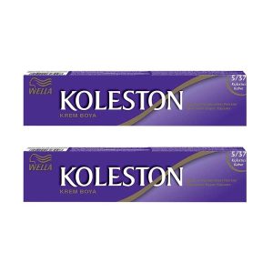 رنگ مو اورجینال برند Wella مدل Koleston Single Tüp Boya 5/37 کد 371003297