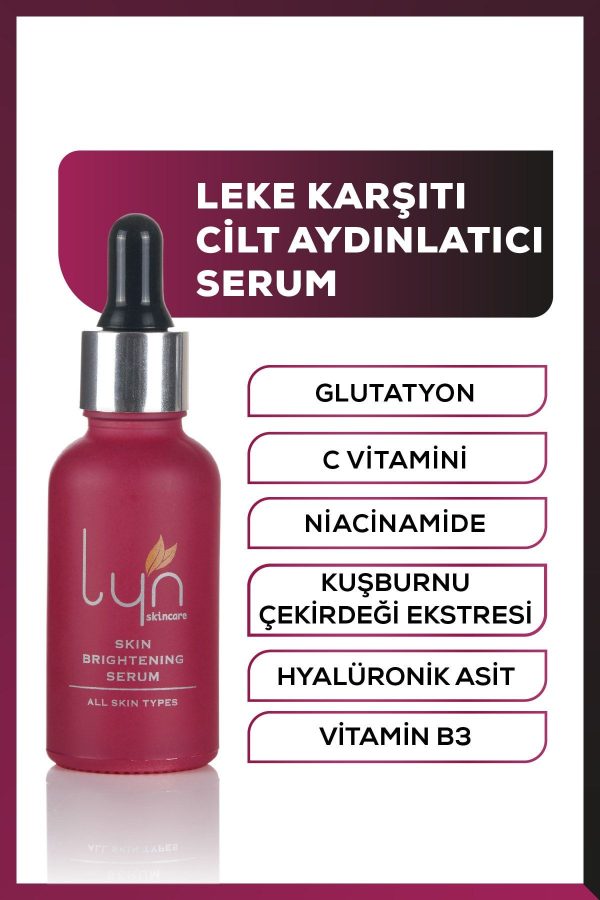 سرم پوست اورجینال برند Lyn skincare مدل Skincare Cilt Aydınlatıcı Serum کد 40557102 - Image 4