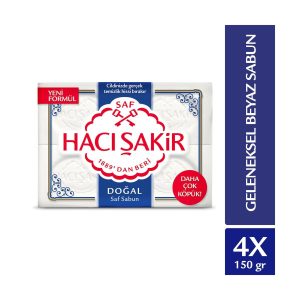صابون جامد اورجینال برند Haci sakir مدل 4×150 G 3 Adet کد 346779699