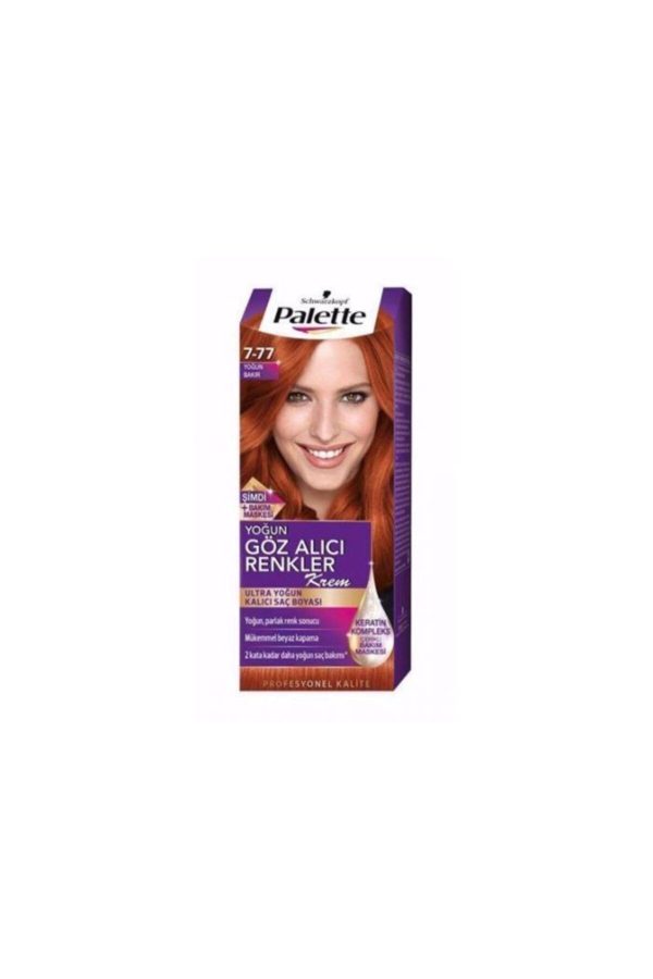 رنگ مو اورجینال برند Palette مدل Yoğun Bakır کد 230329573 - Image 2