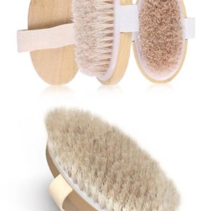 برس سلولیت اورجینال برند Beyzana مدل Natural Horsehair Cellulite Brush کد 749199536