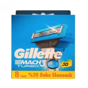 ژیلت و ریش تراش اورجینال برند Gillette مدل Mach3 Turbo 3d کد 236813014