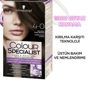 رنگ مو اورجینال برند Schwarzkopf مدل Doğal Koyu Kahve 40 کد 40476016
