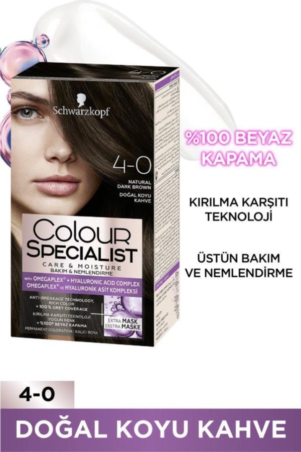 رنگ مو اورجینال برند Schwarzkopf مدل Doğal Koyu Kahve 40 کد 40476016 - Image 2