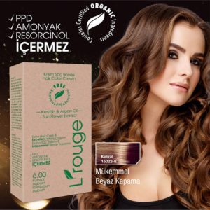 رنگ مو اورجینال برند L rouge مدل Krem Saç Boyaları Kumral کد 42551984